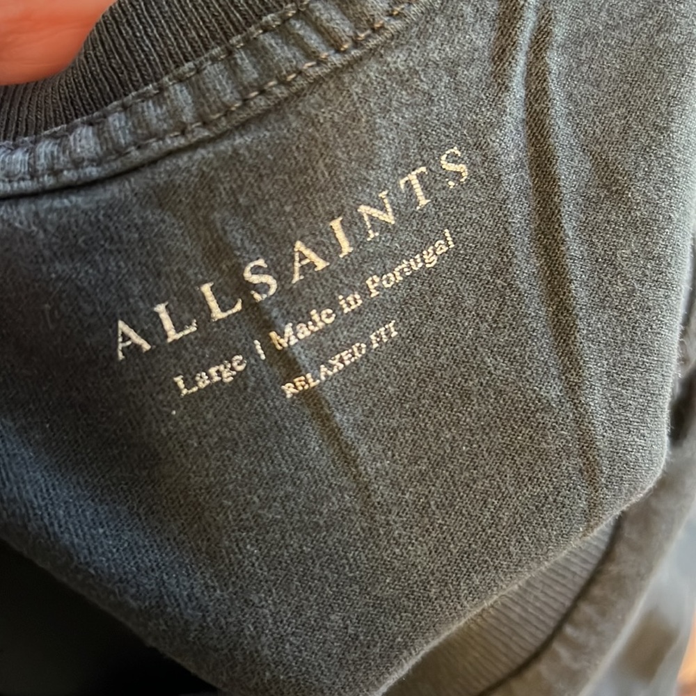 AllSaints Draco long sleeve tshirt - Picture 3 of 7